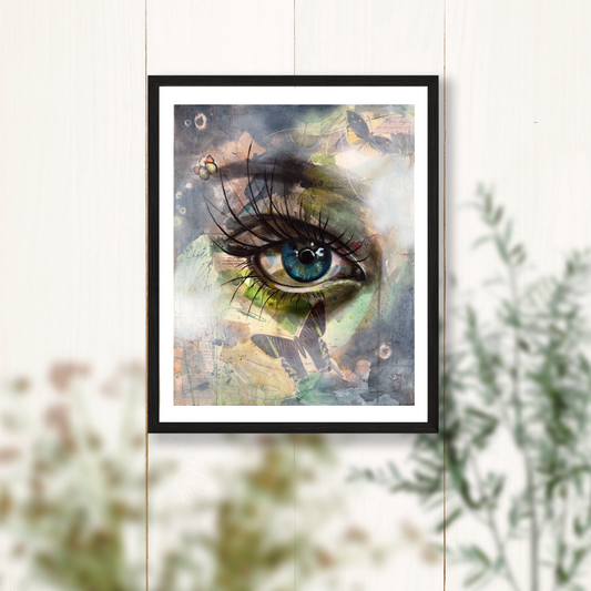 "Oasis Eye" Right Art Print