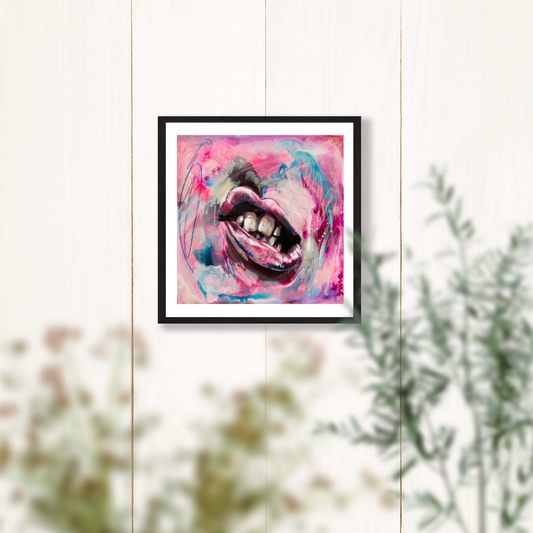 Lips Art Print